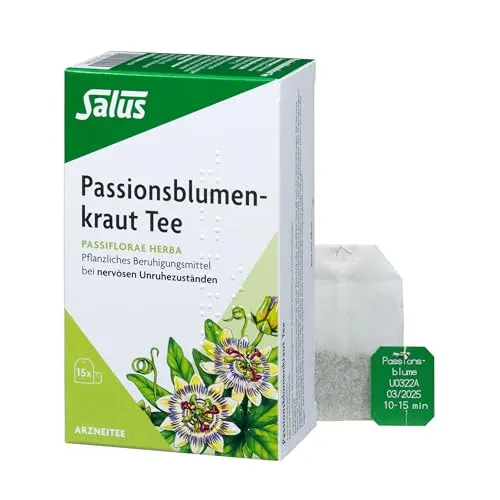 Salus Passionsblumenkraut Tee, 15 St. Filterbeutel von Salus