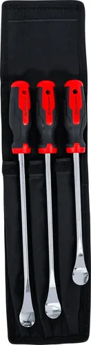 BGS Reifen Montiereisen Satz 300-350-380 mm - Reifenreparatur: Robuste Montiereisen für sicheres Auf- und Abziehen von Motorradreifen, ideal für Hobby-Mechaniker und Profis.