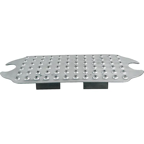 Sprenger Steigbügeleinlage Metall für Bow Balance - Steigbügel Zubehör, extra breite Trittfläche aus rostfreiem Edelstahl für perfekten Halt bei nassen Bedingungen, Breite 120 mm, rutschfest und langlebig.