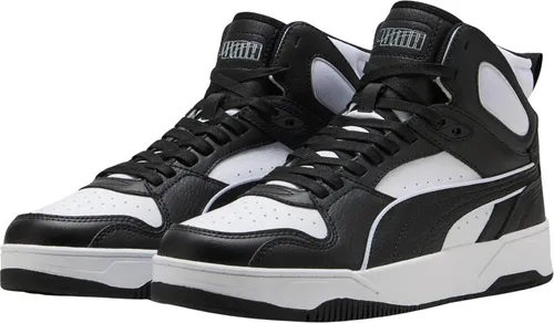 Puma RBD Break Mid Sneakers Herren - Sneaker für Herren, inspiriert von Basketballschuhen, mit dämpfendem SoftFoam+ Fußbett für langanhaltenden Komfort und einfacher An- und Ausziehhilfe.