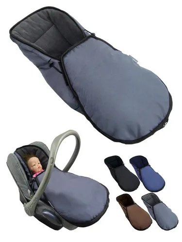BambiniWelt by Rafael K. Fußsack Winterfußsack für Babyschale kompatibel mit Maxi-Cosi mit Thermofleece