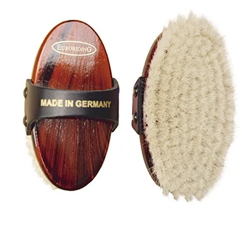 Euroriding Kardätsche Ziegenhaar Größe: M