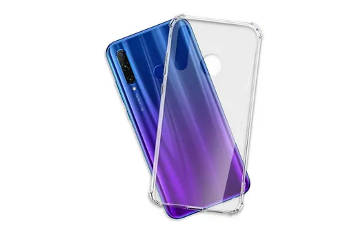 mtb more energy Smartphone-Hülle Clear Armor Case für Honor 20 Lite / 20e, Transparente TPU Schutzhülle Case Backcover mit Anti-Shock Verstärkung