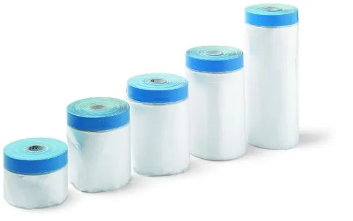 Schuller Eh'klar 45885 Targa Blue Mask 180cmx20m Maler-Abdeckfolie mit Klebeband 17mm 1 Rolle