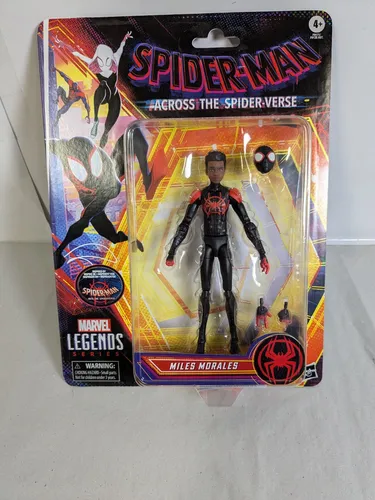 Marvel Legends Series Miles G. Morales Actionfigur - Actionfigur (15 cm) aus Spider-Man: Across The Spider-Verse, mit über 20 beweglichen Punkten und austauschbaren Accessoires - ideal für Sammler und Fans ab 4 Jahren.