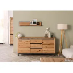 Sideboard Kernbuche 175x45x85 natur geölt VILLANDERS #109