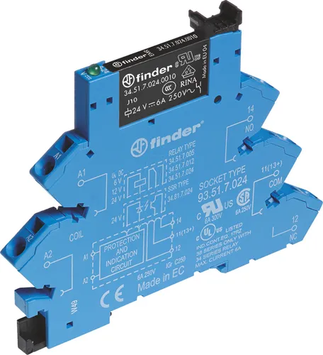 Finder 38.61.7.024.0050 Koppelrelais 24V