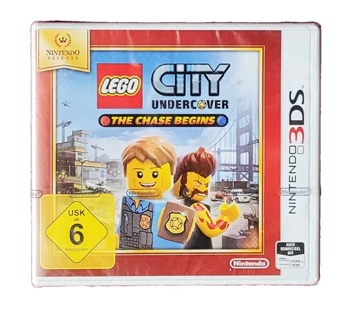 LEGO City Undercover: The Chase Begins - Action & Abenteuer Spiel für Nintendo 3DS, ideal für Fans von Polizei-Games, kompatibel mit 2DS und bietet spannende Streetpass-Funktionen.