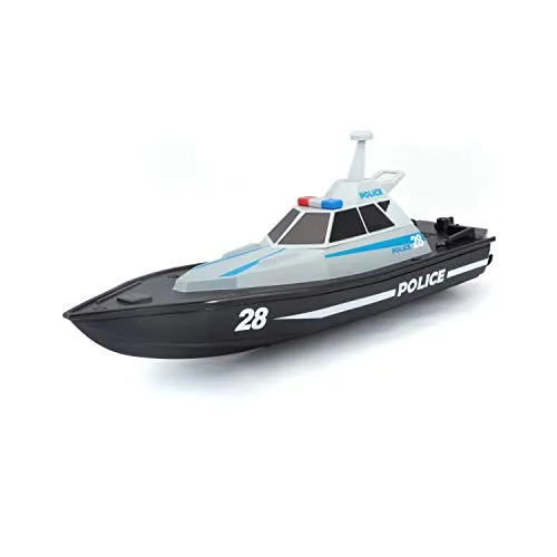 Bauer Spielwaren M82196 Tech R/C Polizeiboot von Bauer Spielwaren