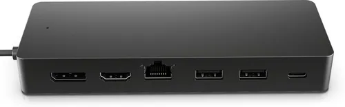 HP Universal USB-C Multiport Reisehub - vielseitiger USB-Hub für Reisen, Anschluss von mehreren Geräten mit nur einem Kabel