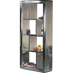 SIT-Möbel Airman Regal 90 x 30 x 182 cm in grau von SIT-Möbel