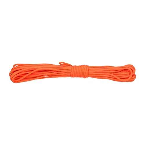 Paracord Seil 550, stabiles Polypropylen-Seil, Allzweck -Seil für Camping & Outdoor Abspannseile Schnürsenkel reißfeste Nylonschnur mit 7 Kernsträngen belastbar bis 250Kg - 15 Meter