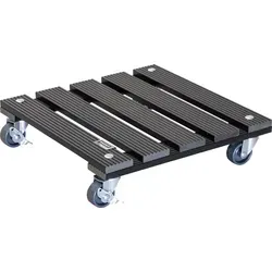WAGNER Pflanzenroller WPC 29 x 29 x 7,5 cm in grau von Wagner