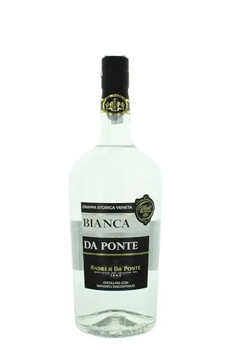 Andrea da Ponte Grappa Bianca 1,0l 40% von Andrea da Ponte