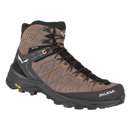 SALEWA MS ALP Trainer 2 Mid GTX - Robuste Wanderschuhe für Herren - Wanderschuhe mit Gore-Tex-Technologie für wasserdichten Schutz und optimalen Komfort auf anspruchsvollen Trails.