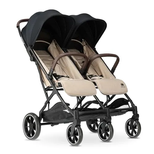 Deryan Rolo X2 XL Kinderwagen Buggy 2 in 1 in beige von Deryan