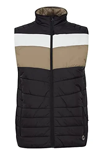 Blend Kristian Herren Weste - Leichte Steppweste für Outdoor-Aktivitäten - Herren-Westen, leicht wattiert mit Stehkragen, ideal für Outdoor-Aktivitäten und vielseitige Kombinationsmöglichkeiten.