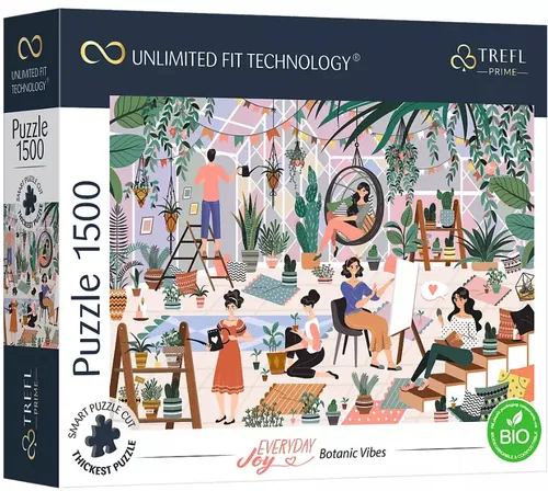 Puzzle 1500 elementów. Botanic Vibes Trefl 5900511262056