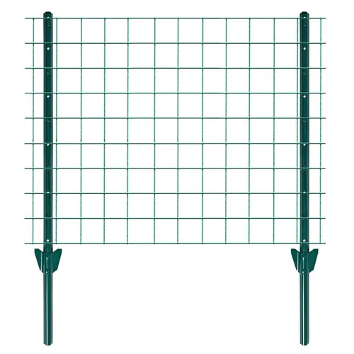 ESTEXO Gartenzaun Zaunset Volierendraht 1 x 10 m - Robustes Zaunset aus grünem Volierendraht mit 25 mm Maschenweite. Ideal für individuelle Zaunlösungen, einfach zu montieren und vielseitig einsetzbar für Beete, Baumstämme oder Kleintiere.