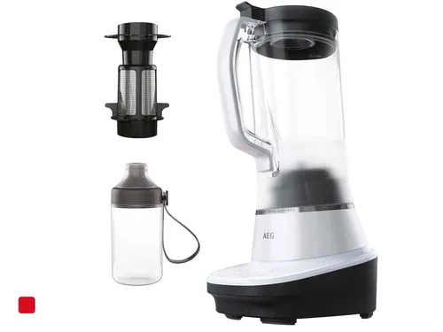 AEG TB7-1-6WWM Standmixer Winter White - Standmixer mit PowerTilt-Technologie für schonende Zerkleinerung, ideal für Smoothies, Crushed Ice und Suppen. 1,5 L Behälter und 18000 U/min für perfekte Ergebnisse.