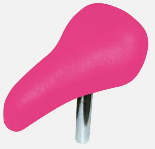 fahrrad kindersattel bmx komfort schaum stange 22mm mädchen ROSA PINK