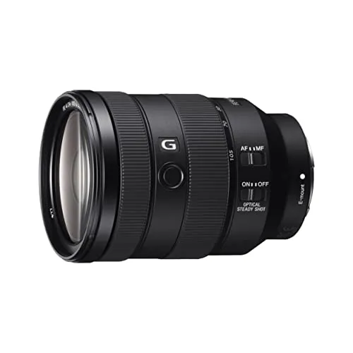 Sony FE 24-105mm f/4 G OSS - Hochwertiges Vollformat Standardzoomobjektiv - Objektive mit herausragender Schärfe und schönem Bokeh, ideal für kreative Foto- und Videoaufnahmen dank präzisem Fokussystem und professioneller Ergonomie.