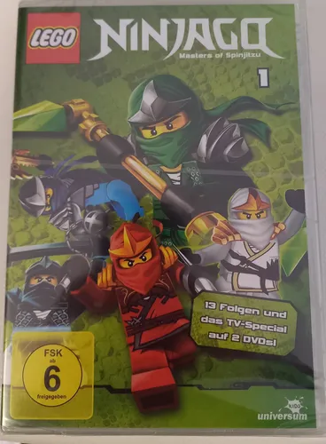 Lego Ninjago: Meister des Spinjitzu - Staffel 1 - 2 DVD's/NEU/OVP #1.4 5115 M6