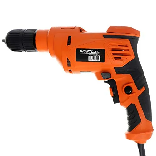 Netz Bohrschrauber 1200 W KD1699 - Akkuschrauber mit 30 Nm und einer Spannweite von 6,5-10 mm, ideal für präzise Bohr- und Schraubarbeiten in Holz und Metall.