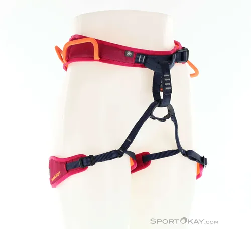 Mammut Ophir Fast Adjust Women Damen Klettergurt - Pink/Rosa - L - Kletterausrüstung mit innovativem Fast Adjust-System für schnelle Anpassung und maximalen Komfort bei jedem Abenteuer.