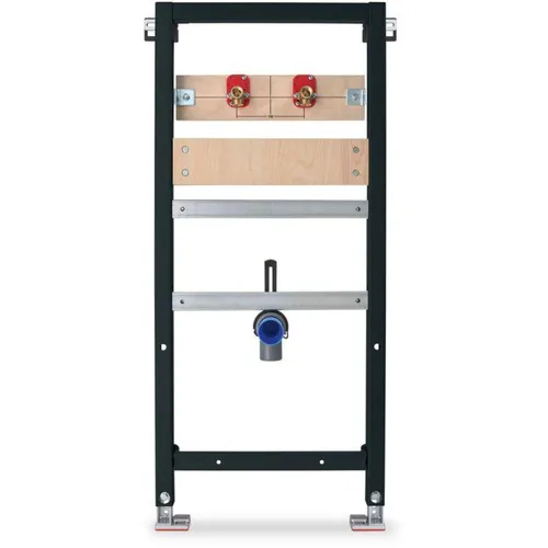 Duravit DuraSystem Waschtisch-Element WD2006000000 50 x 114,8 cm, für Wandarmatur, vormontiert, pulverbeschichtet