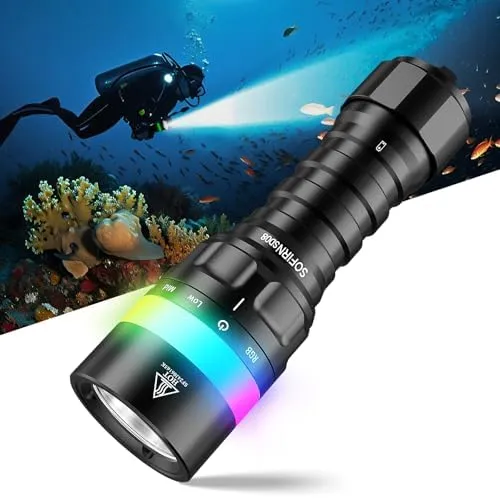 Sofirn SD08 Tauchlampe LED Wiederaufladbar, 3200 Lumen von Sofirn