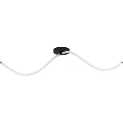 Moderne Deckenleuchte Eglo BANDERILLAS 3000K - Elegante Deckenlampe mit 2x12W LED, 3900lm Lichtstrom und modernem Design. Ideal für Wohnzimmer, Küche und mehr. Garantiert energieeffizient und langlebig.