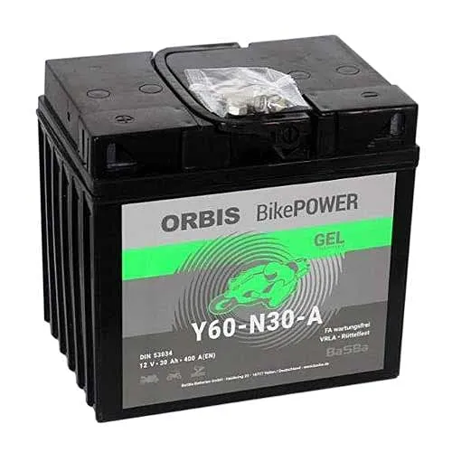 Orbis BikePower Y60-N30-A, C60-N30-A, 53034 53034 12V 30 Ah 400A
