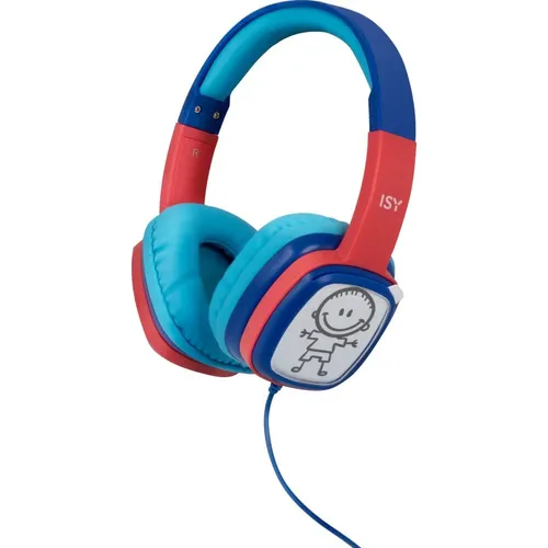 ISY IHP-1001-BL On-ear Kopfhörer Blau