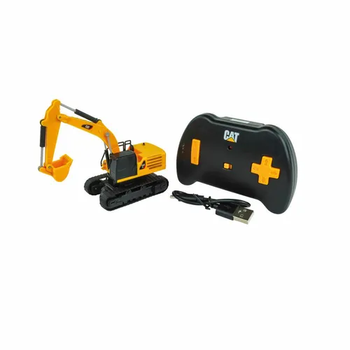 Carrera RC-Fahrzeug Caterpillar RC Cat 336 Löffelbagger 1:64, Fernlenkbagger