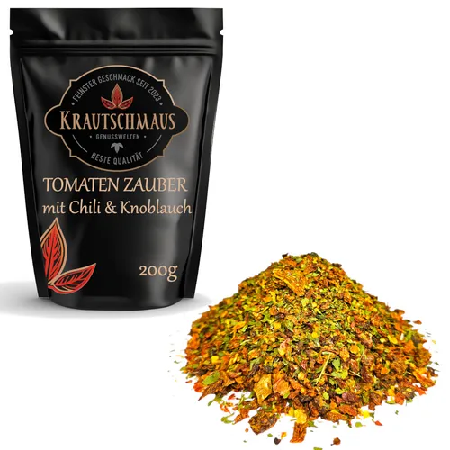 200g Gewürz Tomaten Zauber mit Cayenne Chili Knoblauch leckere Gewürzzubereitung