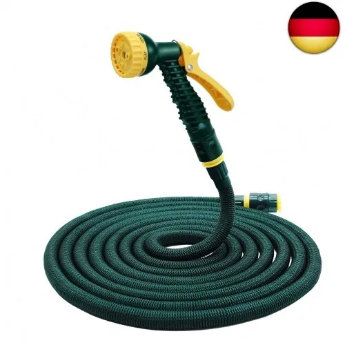 HERZO 15M Gartenschlauch Ausziehbar Wasserschlauch Flexibler expandierender