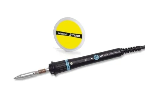 ERSA temperaturgeregelter Power-Lötkolben Multi-TC 75W 230V 0760CD inkl. 1m Lötdraht