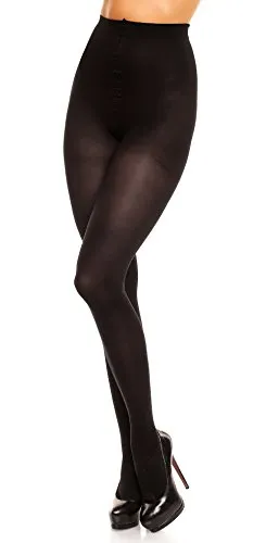 GLAMORY Damen 70 Stützstrumpfhose-black-48-50