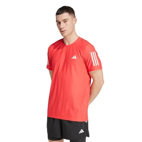 adidas Performance Laufshirt OTR B TEE - Rundhalsshirts mit feuchtigkeitsabsorbierender AEROREADY Technologie für ein trockenes Tragegefühl. Nachhaltig aus 70 % recycelten Materialien, ideal für umweltbewusste Läufer.
