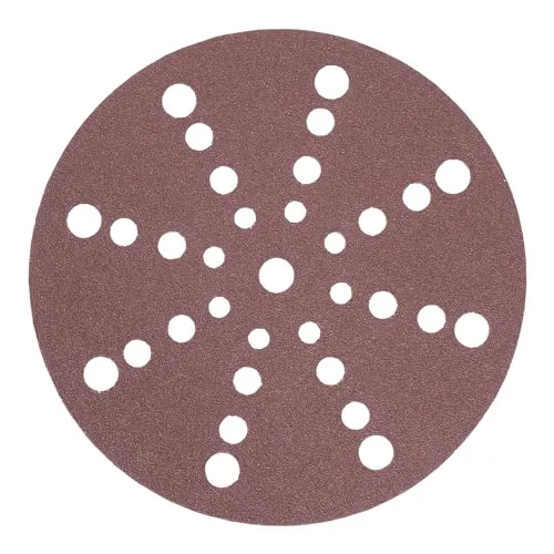 STIER Schleifscheiben Holz D150 / P120 / 16-Loch / 25 Stk., Schleifpapier, Exzenterschleifpapier, Exzenterschleifscheiben, 150mm