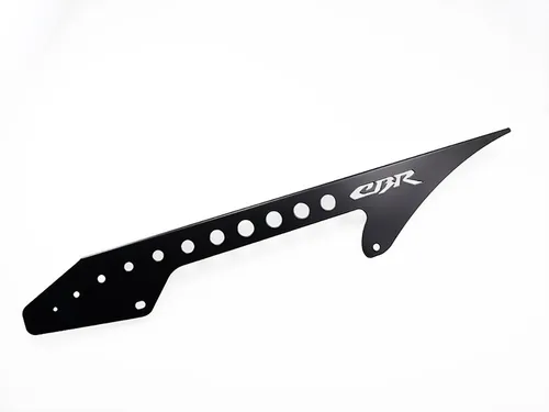 ZIEGER Kettenschutz für Honda CBR 600 F (BJ 1999-2010) - Schutzvorrichtung aus gebürstetem Edelstahl, pulverbeschichtet für maximale Langlebigkeit und optimalen Schutz der Kette.