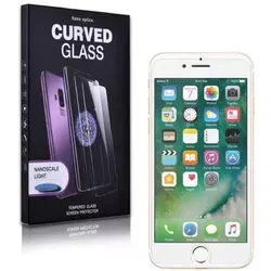 1x UV-Liquid 9H Panzerglas für iPhone 6 6S 3D KLAR echtes Tempered Panzerhartglas Schutzglas Displayschutz Panzerfolie Schutzfolie Screen Protector
