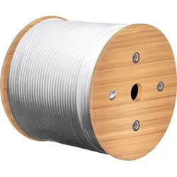 Goobay 91895 CAT 7A+ Netzwerkkabel, Blau, 500 m - S/FTP (PiMF) - Hochwertiges Goobay CAT 7A+ Netzwerkkabel (500 m) für zuverlässige Datenübertragung. Ideal für SOHO-Anwendungen, mit doppelter Abschirmung und halogenfreier Ummantelung für maximale Sicherheit.