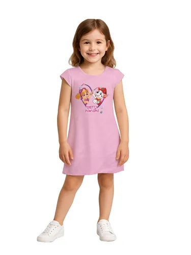 United Labels® A-Linien-Kleid Paw Patrol -Pretty Pawsome - Skye & Marshall