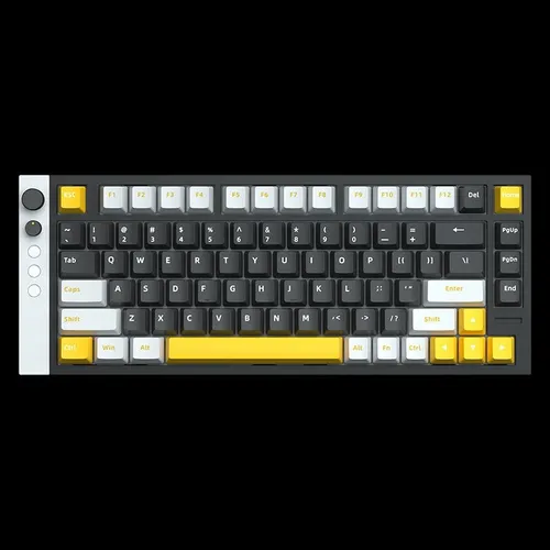 Lamzu Jet75 Gaming Tastatur, Magnetic Jade Gaming Switches, RGB - schwarz