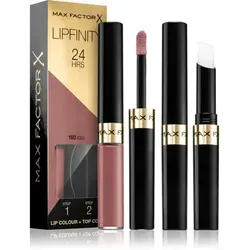Max Factor Lipfinity Lip Colour langanhaltender Lippenstift mit Balsam Farbton 160 Iced 4,2 g