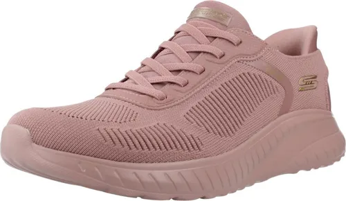 SKECHERS BOBS SQUAD CHAOS-CURRENT MUSE Slip-On Sneaker - Sportlicher Slip-On Sneaker für Damen, maschinenwaschbar und mit Skechers Memory Foam für ultimativen Komfort. Ideal für Freizeitaktivitäten und einen lässigen Look.