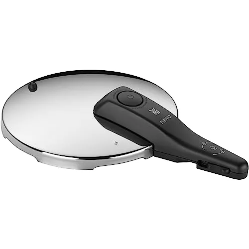 WMF Schnellkochtopfdeckel Perfect RDS - Ersatzteil 22 cm, spülmaschinengeeignet und fruchtsäurebeständig aus Cromargan Edelstahl