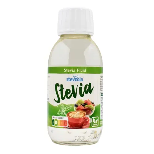 Steviola | Stevia Fluid | Süße ohne Zucker | Geeignet für Speisen und Getränke |Vegan und natürlich | 125ml